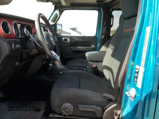 2020 Jeep Wrangler Unlimited Rubicon z VIN 1C4HJXFN2LW300085, wystawiony jako Copart lot #58085445 z przebiegiem 29 545 mil mil oraz Szkoda całkowita • Salvage title. Historia ofert i sprzedaży dostępna na DreamBid. Obrazek 7.