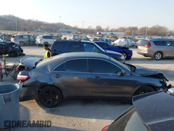 2008 Toyota Camry LE with VIN 4T1BE46K38U244218, listed as a IAAI auction lot 41795093 with Not Provided miles and . Bid and sale history available at DreamBid. Image 12.