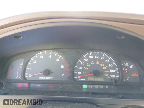 1999 Toyota 4Runner SR5 with VIN JT3GN86R7X0097975, listed as a IAAI auction lot 41701496 with 316,799 mi miles and . Bid and sale history available at DreamBid. Image 7.