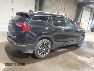 2022 GMC Terrain SLT with VIN 3GKALVEV0NL297542, listed as a Copart auction lot 50292245 with 24,659 mi miles and Salvage Title. Bid and sale history available at carsss.com. Image 3.