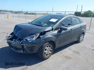 2011 Ford Fiesta SE with VIN 3FADP4BJ9BM170681, listed as a IAAI auction lot 41418263 with 193,531 mi miles. Bid and sale history available at carsss.com. Image 2.
