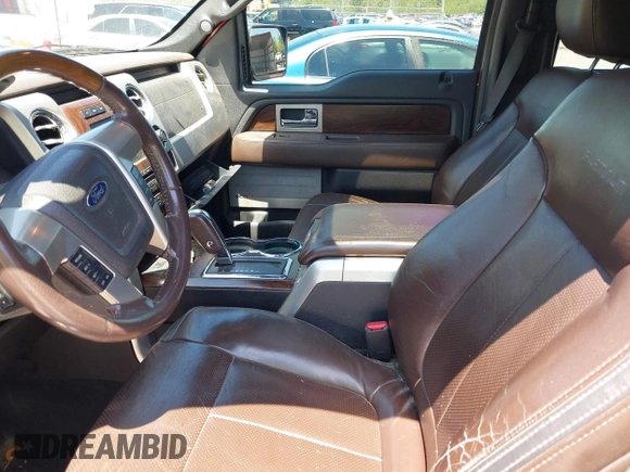 2010 Ford F-150 XL with VIN 1FTFW1EV1AFB45968, listed as a IAAI auction lot 41999566 with 236,641 mi miles. Bid and sale history available at carsss.com. Image 5.