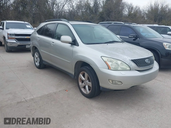 2007 Lexus RX 350 with VIN JTJGK31U270006689, listed as a IAAI auction lot 41638323 with 210,381 mi miles. Bid and sale history available at carsss.com. Image 1.