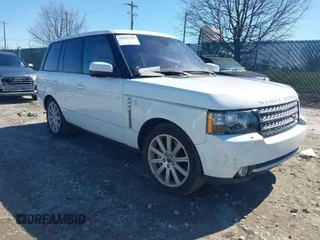 2012 Land Rover Range Rover SC with VIN SALMF1E44CA389041, listed as a IAAI auction lot 41825316 with Not provided miles and . Bid and sale history available at DreamBid. Image 1.