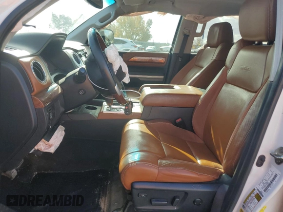 2017 Toyota Tundra 2WD Platinum with VIN 5TFGW5F17HX223603, listed as a Copart auction lot 78621274 with 314,428 mi miles and Salvage Title. Bid and sale history available at carsss.com. Image 7.