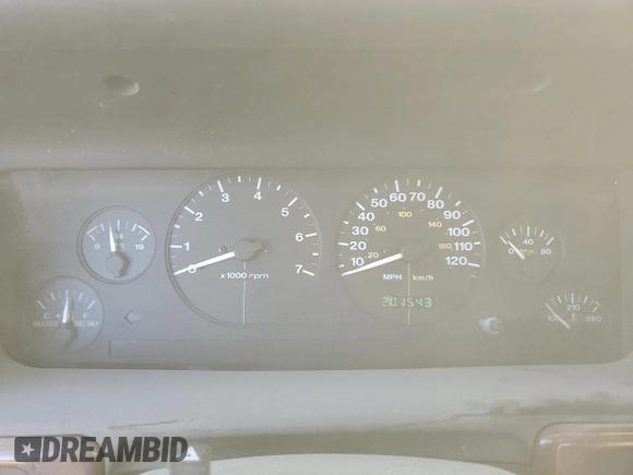 1998 Jeep Grand Cherokee with VIN 1J4FX48S4WC345469, listed as a Copart auction lot 80721224 with 201,543 mi miles and Salvage title. Bid and sale history available at DreamBid. Image 9.