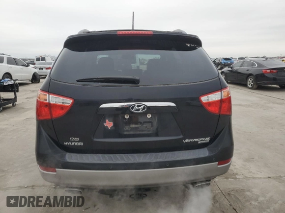 2011 Hyundai Veracruz Limited with VIN KM8NU4CC9BU176799, listed as a Copart auction lot 46308045 with 116,775 mi miles and Salvage title. Bid and sale history available at DreamBid. Image 6.