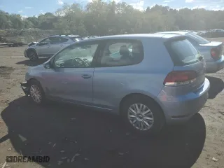 2010 Volkswagen Golf with VIN WVWBB7AJ9AW238494, listed as a Copart auction lot 73695044 with 104,831 mi miles and Salvage Title. Bid and sale history available at carsss.com. Image 2.
