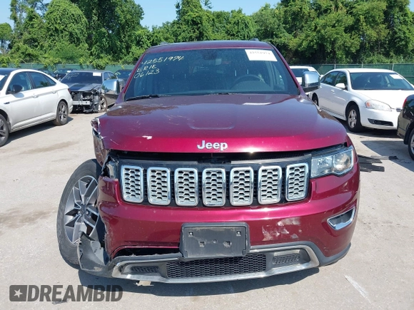 2020 Jeep Grand Cherokee Limited with VIN 1C4RJFBG3LC115535, listed as a IAAI auction lot 42551974 with 53,069 mi miles and . Bid and sale history available at DreamBid. Image 13.