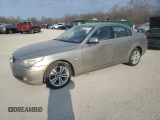 2010 BMW 5 Series 528i xDrive with VIN WBANV1C54AC389081, listed as a Copart auction lot 48349415 with 158,689 mi miles and Salvage Title. Bid and sale history available at carsss.com. Image 1.
