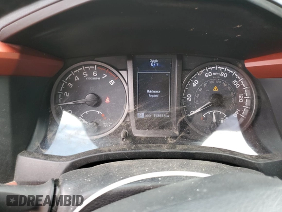 2016 Toyota Tacoma SR with VIN 3TMCZ5AN0GM032190, listed as a Copart auction lot 55405335 with 158,645 mi miles and Clean Title. Bid and sale history available at DreamBid. Image 9.