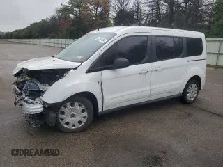 2019 Ford Transit Connect XLT with VIN NM0GS9F22K1427258, listed as a Copart auction lot 63234484 with 96,439 mi miles and Salvage title. Bid and sale history available at DreamBid. Image 1.