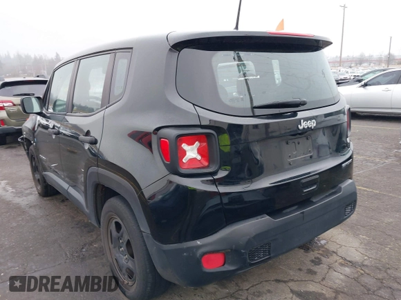 2019 Jeep Renegade Sport with VIN ZACNJAAB7KPK79157, listed as a IAAI auction lot 41355805 with 45,839 mi miles and . Bid and sale history available at DreamBid. Image 3.
