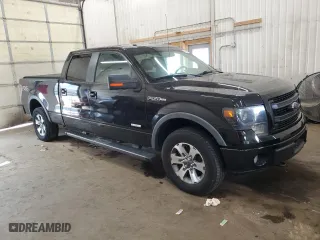 2014 Ford F-150 XL with VIN 1FTFW1ETXEFC51095, listed as a Copart auction lot 53995715 with 246,592 mi miles and Clean Title. Bid and sale history available at carsss.com. Image 4.
