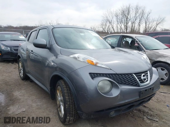 2011 Nissan Juke SL with VIN JN8AF5MV6BT013508, listed as a IAAI auction lot 41833046 with 191,517 mi miles. Bid and sale history available at carsss.com. Image 1.