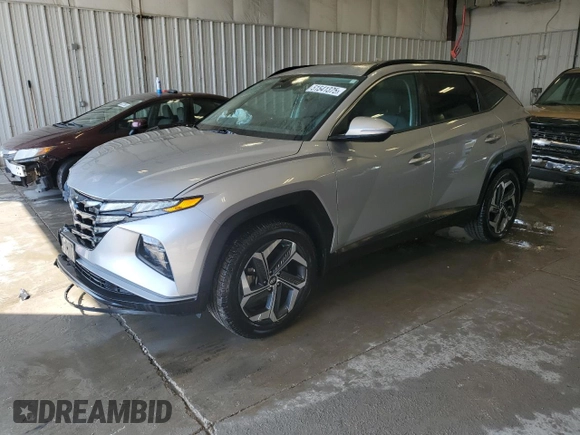 2023 Hyundai Tucson SEL with VIN 5NMJFCAE4PH177319, listed as a Copart auction lot 51541375 with 35,459 mi miles and Non Repairable. Bid and sale history available at carsss.com. Image 1.