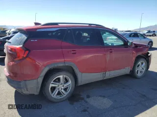 2018 GMC Terrain SLE with VIN 3GKALMEV5JL334315, listed as a Copart auction lot 49848485 with 91,302 mi miles and Salvage Title. Bid and sale history available at carsss.com. Image 3.