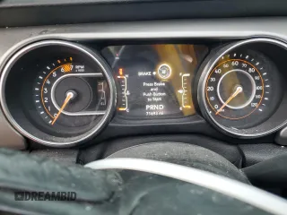 2021 Jeep Wrangler Sport S with VIN 1C4GJXAN1MW665247, listed as a Copart auction lot 84696044 with 71,693 mi miles and Salvage Title. Bid and sale history available at DreamBid. Image 9.