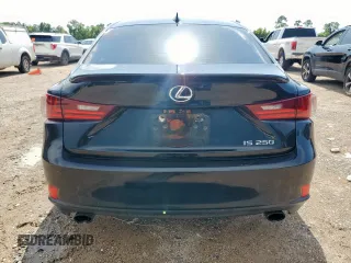 2014 Lexus IS 250 with VIN JTHBF1D29E5030695, listed as a Copart auction lot 61001615 with 98,269 mi miles and Salvage title. Bid and sale history available at DreamBid. Image 6.