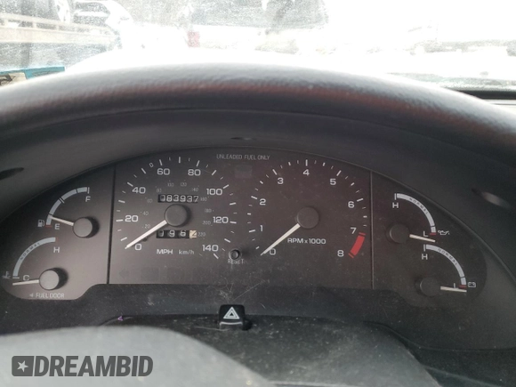1995 Ford Probe с VIN 1ZVLT22B9S5142588, выставлен на аукционе Copart как лот 89005925 с пробегом 83 937 миль миль и Списание • Salvage title. История ставок и продаж доступна на DreamBid. Изображение 9.