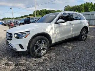 2021 Mercedes-Benz GLC 300 with VIN W1N0G8EB6MF884736, listed as a Copart auction lot 58799685 with 47,978 mi miles and Salvage title. Bid and sale history available at DreamBid. Image 1.