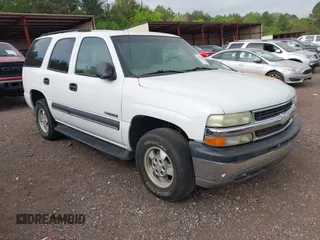 2003 Chevrolet Tahoe LT with VIN 1GNEC13Z13J230763, listed as a IAAI auction lot 42028002 with 201,448 mi miles. Bid and sale history available at carsss.com. Image 1.