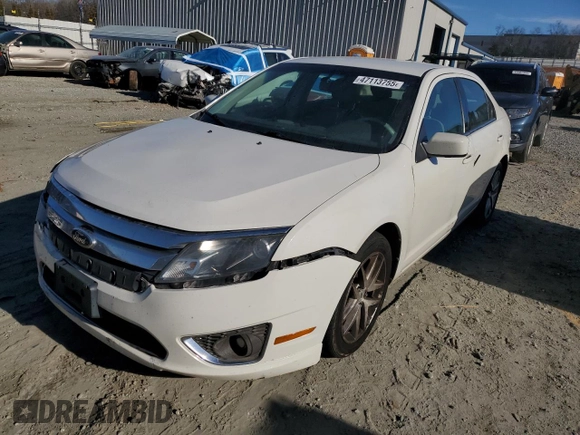 2011 Ford Fusion SEL with VIN 3FAHP0JA5BR295577, listed as a Copart auction lot 47113755 with 170,542 mi miles and Salvage Title. Bid and sale history available at DreamBid. Image 1.