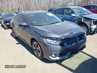 2016 Honda Civic Sedan EX-L with VIN 2HGFC1F71GH650684, listed as a IAAI auction lot 41760811 with 115,014 mi miles. Bid and sale history available at carsss.com. Image 1.
