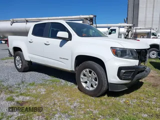 2021 Chevrolet Colorado 2WD LT with VIN 1GCGSCEN6M1163816, listed as a IAAI auction lot 41852906 with 137,009 mi miles. Bid and sale history available at carsss.com. Image 1.