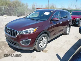 2017 Kia Sorento LX with VIN 5XYPG4A34HG192880, listed as a IAAI auction lot 42045752 with 150,772 mi miles. Bid and sale history available at carsss.com. Image 2.