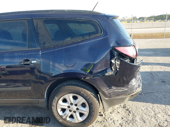 2017 Chevrolet Traverse LS with VIN 1GNKRFKD4HJ184275, listed as a IAAI auction lot 41893941 with 77,684 mi miles and . Bid and sale history available at DreamBid. Image 6.