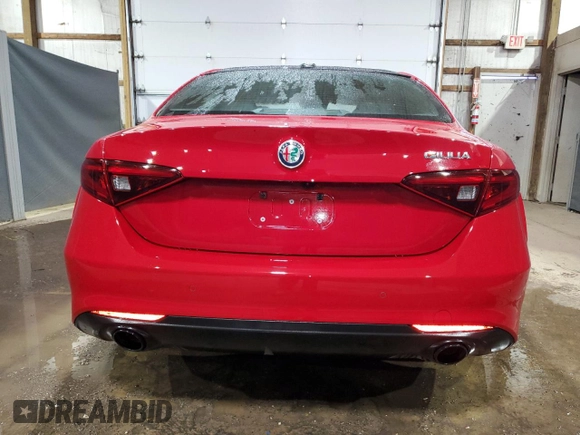 2023 Alfa Romeo Giulia Veloce z VIN ZARFAMBN1P7670638, wystawiony jako Copart lot #44301935 z przebiegiem 47 431 mil mil oraz Tytuł czysty. Historia ofert i sprzedaży dostępna na DreamBid. Obrazek 6.