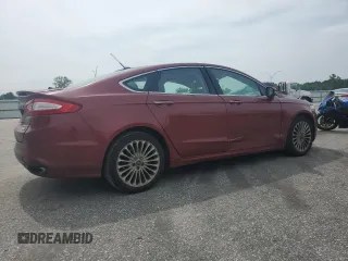 2016 Ford Fusion Titanium with VIN 3FA6P0K93GR347064, listed as a Copart auction lot 58547915 with 190,597 mi miles and Salvage title. Bid and sale history available at DreamBid. Image 3.
