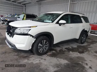 2024 Nissan Pathfinder SL z VIN 5N1DR3CA7RC312806, wystawiony jako IAAI lot #41354638 z przebiegiem 1 148 mil mil oraz . Historia ofert i sprzedaży dostępna na DreamBid. Obrazek 20.