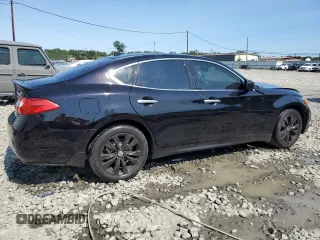2011 Infiniti M with VIN JN1AY1AR5BM570669, listed as a Copart auction lot 69644784 with 118,346 mi miles and Salvage Title. Bid and sale history available at carsss.com. Image 3.