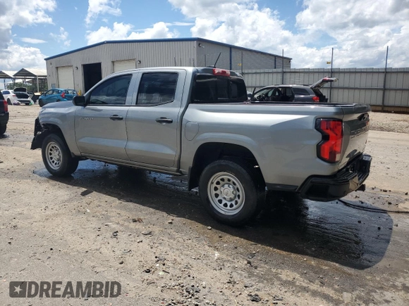 2023 Chevrolet Colorado 2WD Work Truck with VIN 1GCPSBEK1P1267893, listed as a Copart auction lot 56129665 with 19,225 mi miles and Salvage title. Bid and sale history available at DreamBid. Image 2.
