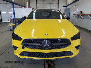 2020 Mercedes-Benz CLA 250 with VIN WDD5J4GB6LN059245, listed as a Copart auction lot 53980555 with 53,927 mi miles and Salvage Title. Bid and sale history available at DreamBid. Image 5.