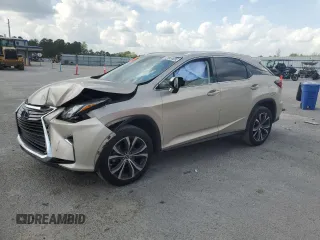 2019 Lexus RX 350 with VIN 2T2ZZMCA6KC120981, listed as a Copart auction lot 51824695 with 92,140 mi miles and Salvage Title. Bid and sale history available at DreamBid. Image 1.