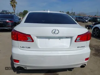 2009 Lexus IS with VIN JTHBK262595105106, listed as a IAAI auction lot 41612234 with 106,719 mi miles. Bid and sale history available at carsss.com. Image 16.