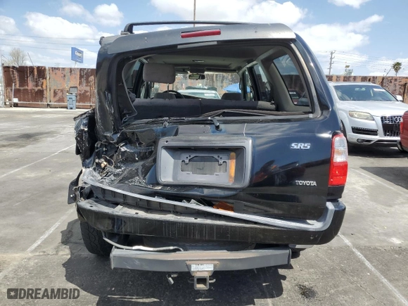 2001 Toyota 4Runner SR5 with VIN JT3GN86R710202781, listed as a Copart auction lot 51650175 with 289,041 mi miles and Salvage Title. Bid and sale history available at carsss.com. Image 6.