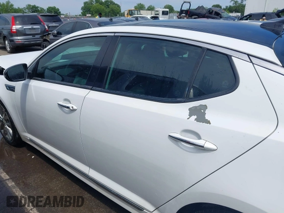 2015 Kia Optima SX Turbo with VIN 5XXGR4A68FG442949, listed as a IAAI auction lot 42297888 with 147,181 mi miles and . Bid and sale history available at DreamBid. Image 14.
