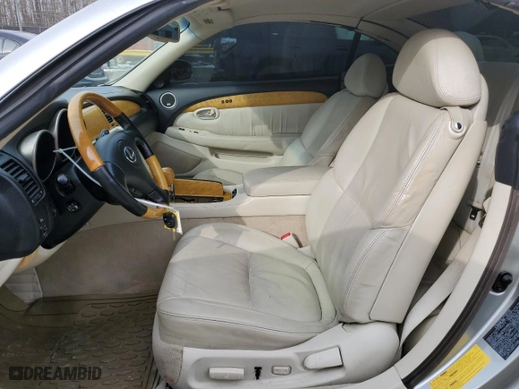 2003 Lexus SC 430 with VIN JTHFN48Y230046882, listed as a Copart auction lot 88539015 with 71,672 mi miles and Salvage Title. Bid and sale history available at carsss.com. Image 7.