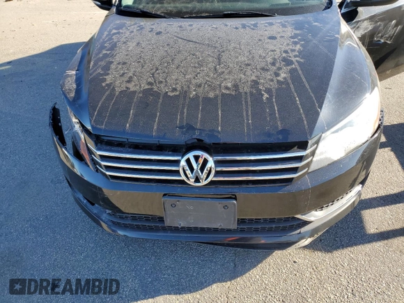 2012 Volkswagen Passat SE with VIN 1VWBP7A36CC061293, listed as a Copart auction lot 88065715 with 100,640 mi miles and Salvage Title. Bid and sale history available at carsss.com. Image 11.
