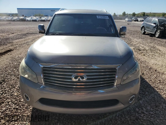 2013 Infiniti QX56 with VIN JN8AZ2NE8D9041878, listed as a Copart auction lot 81520064 with 138,103 mi miles and Clean Title. Bid and sale history available at carsss.com. Image 5.