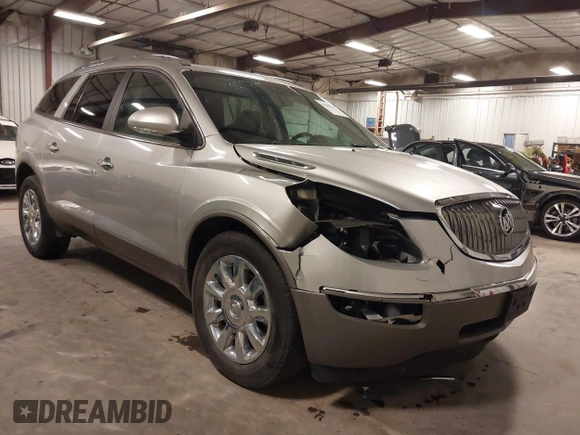 2012 Buick Enclave Leather with VIN 5GAKVCED6CJ318678, listed as a IAAI auction lot 42002907 with 130,650 mi miles and . Bid and sale history available at carsss.com. Image 1.