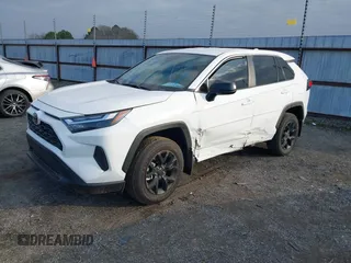 2024 Toyota RAV4 LE with VIN 2T3H1RFV5RW355844, listed as a IAAI auction lot 41515822 with 388 mi miles. Bid and sale history available at carsss.com. Image 17.