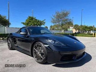 2021 Porsche 718 Boxster with VIN WP0CA2A80MS210649, listed as a Copart auction lot 44994265 with 43,400 mi miles and Non Repairable. Bid and sale history available at DreamBid. Image 1.