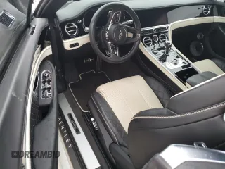 2022 Bentley Continental GT with VIN SCBDT4ZG5NC091467, listed as a Copart auction lot 74216114 with Not Provided miles and Salvage Title. Bid and sale history available at DreamBid. Image 8.
