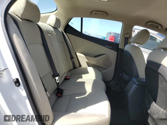 2013 Kia Optima LX with VIN KNAGM4A78D5351671, listed as a Copart auction lot 45056455 with 55,541 mi miles and Clean Title. Bid and sale history available at carsss.com. Image 10.