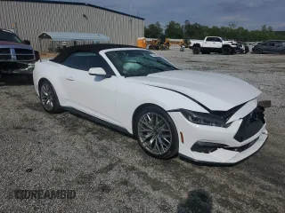 2024 Ford Mustang EcoBoost z VIN 1FAGP8UH8R5135709, wystawiony jako Copart lot #57393045 z przebiegiem 1 267 mil mil oraz Szkoda całkowita • Salvage title. Historia ofert i sprzedaży dostępna na DreamBid. Obrazek 4.